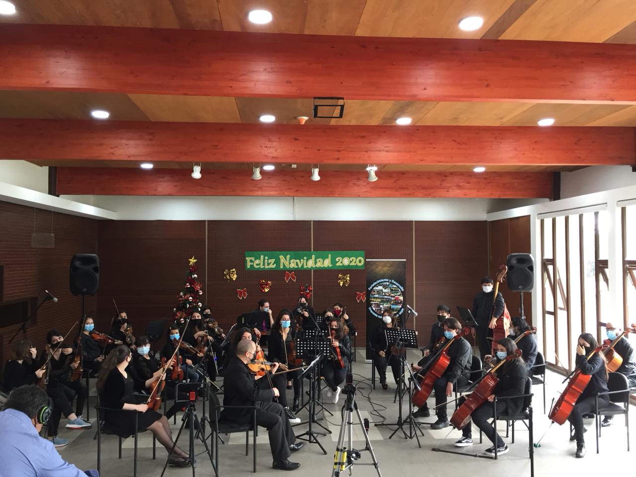 Orquesta Infantil Juvenil de Máfil cumplirá 20 años de trayectoria musical