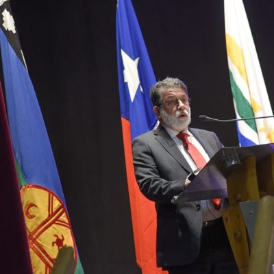 Elected Governor Luis Cuvertino assumed ceremony took place in Teatro Regional Cervantes