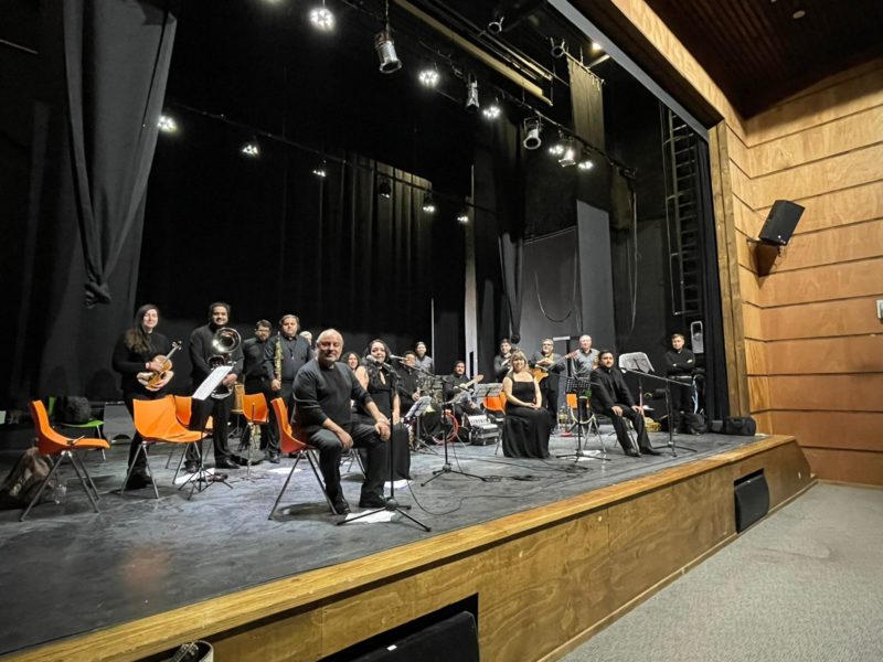 Presentación en La Unión de la Orquesta Folclórica de Chile Homenaje a Germán Concha Pardo