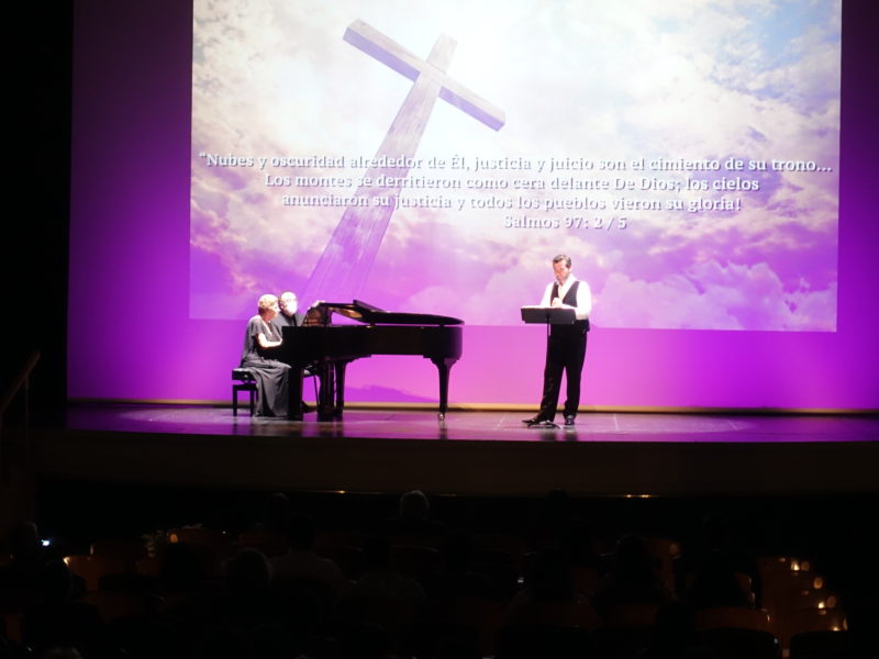 Barítono Javier Arrey y pianista Roberto Bravo inauguraron temporada de conciertos 2022