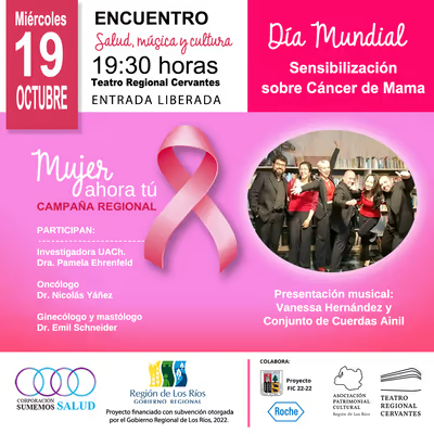 Día Mundial de la Sensibilización sobre el Cáncer de Mama en el Teatro Regional Cervantes