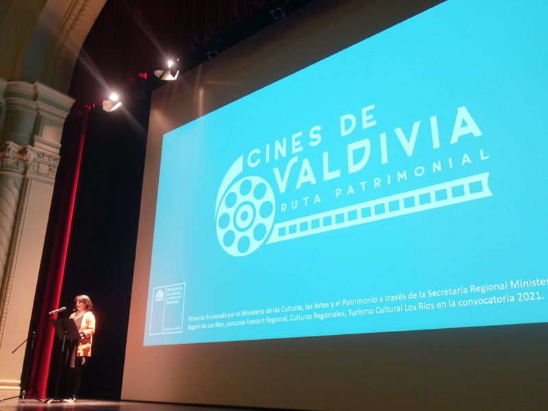 Teatro Regional Cervantes: efectuaron lanzamiento de la Ruta Patrimonial de Cines Valdiviano