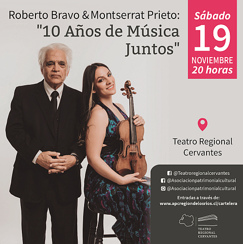 Roberto Bravo & Montserrat Prieto: “10 años de música juntos”