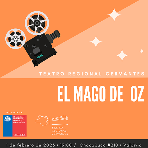 “El Mago de Oz” en el Teatro Regional Cervantes de Valdivia