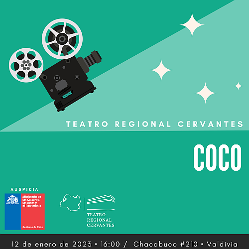 Cine Clásico: “Coco” en el Teatro Regional Cervantes