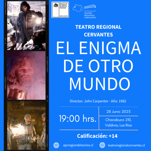 “El Enigma de Otro Mundo” en el Teatro Regional Cervantes de Valdivia