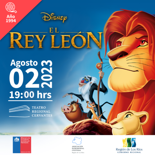 El Rey León en el Teatro Regional Cervantes de Valdivia