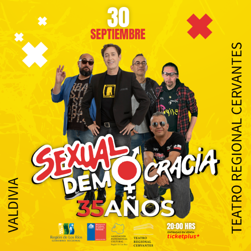 “Sexual Democracia” llega al Teatro Regional Cervantes de Valdivia