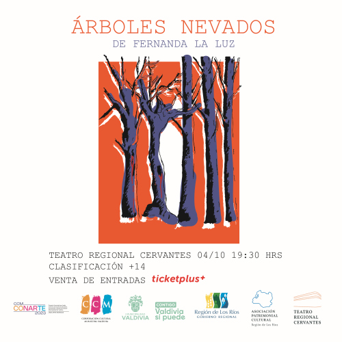 Teatro: “Árboles Nevados” en el Teatro Regional Cervantes de Valdivia