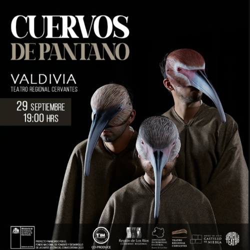 Teatro: “Cuervos de Pantano” en el Teatro Regional Cervantes de Valdivia