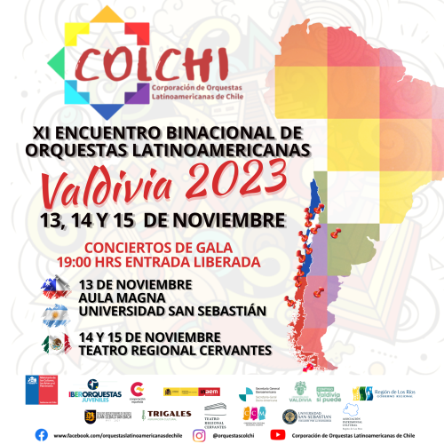 XI Encuentro Binacional de Orquestas Latinoamericanas en el Teatro Regional Cervantes