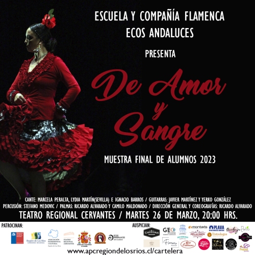 Ecos Andaluces: “De Amor y Sangre” en Teatro Regional Cervantes