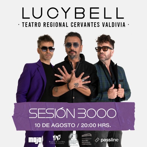 Lucybell en el Teatro Regional Cervantes de Valdivia